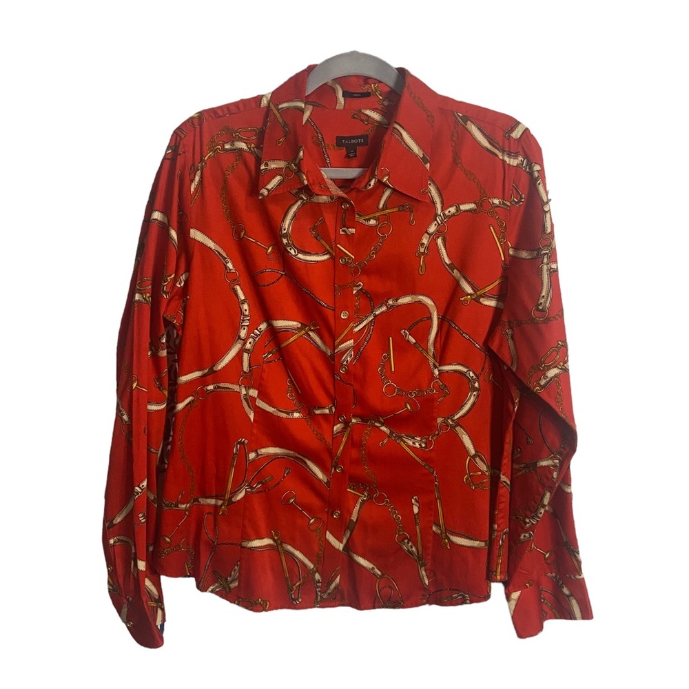 Gorgeous Talbots Button-down Blouse